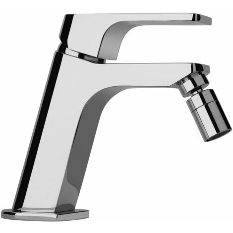 Miscelatore bidet Atacama con piletta click clack in ottone cromo (1/3)