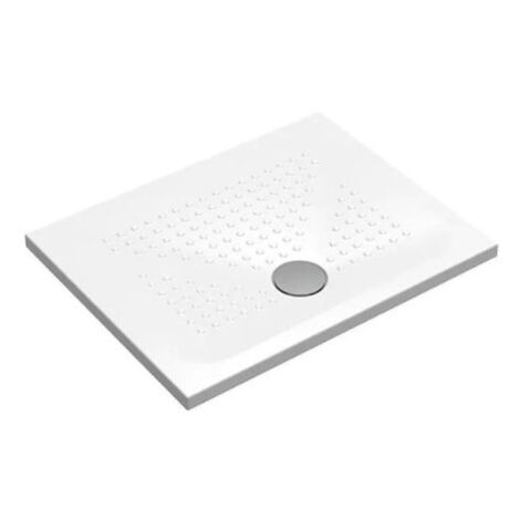 Piatto doccia 70x90 h.3,5 in ceramica bianco lucido Rebel di (1/5)