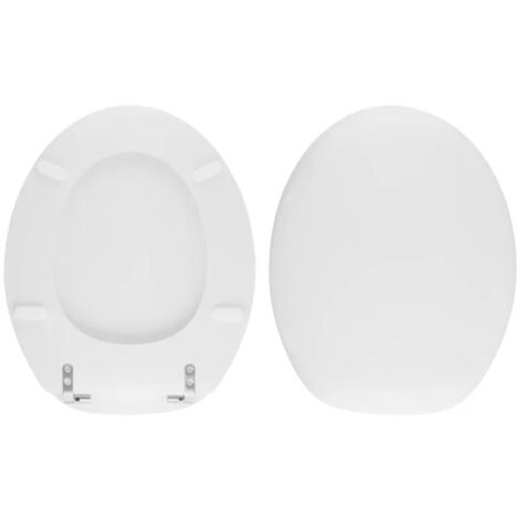Copriwater Kerasan Bit compatibile in poliestere bianco (1/5)