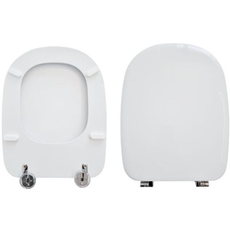 Copriwater Rak Orient compatibile in poliestere bianco