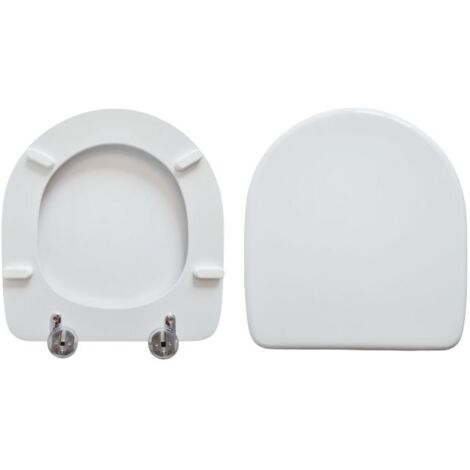 Copriwater Galassia M2 per wc 45 compatibile in poliestere bianco (1/5)