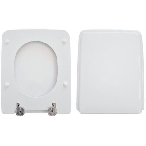 Copriwater Eos Edge Quadra compatibile in poliestere bianco (1/5)