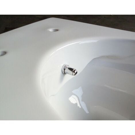 Water/bidet Like filomuro senza brida cm. 52,5x36 bianco lucido