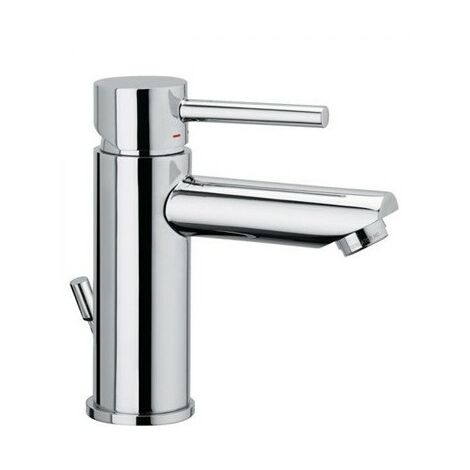 Miscelatore lavabo Stick con scarico in ottone cromo di Paffoni