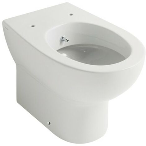 Water/bidet 4all a terra scarico traslato cm. 54x36 bianco lucido