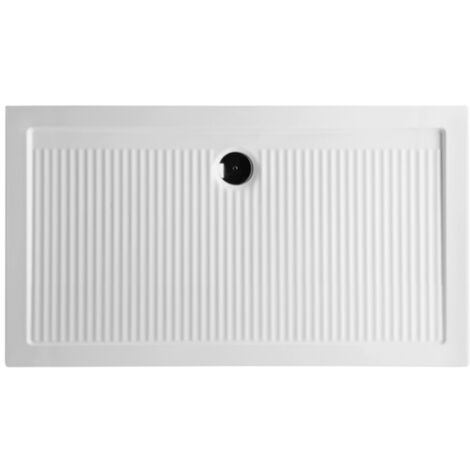 Piatto doccia 70x120 h.6 in ceramica bianco lucido Ferdy di