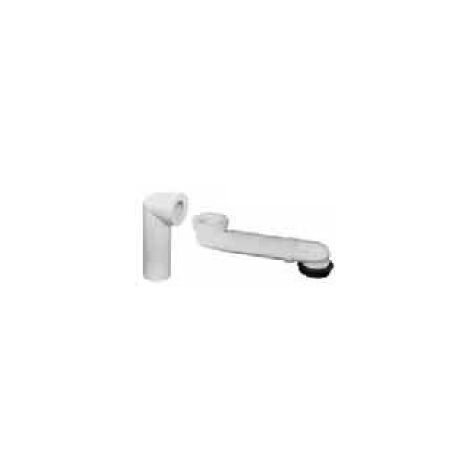 Curva tecnica per scarico traslato 22-33 cm di Ceramica Flaminia