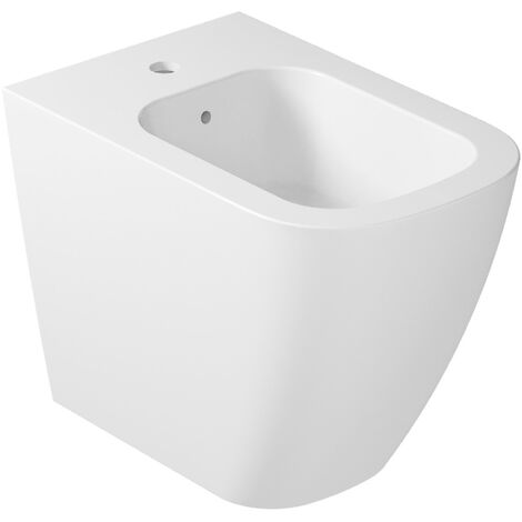 Water/bidet Pratica filomuro cm. 54,5x34 bianco lucido di Ceramica Azz