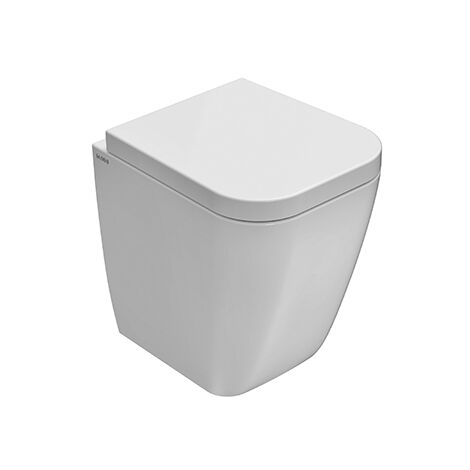 Sanitari Stone mini filomuro salvaspazio cm. 45x36 con sedile