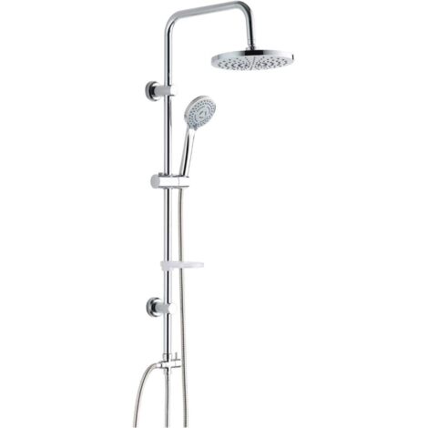 Colonna doccia Nature tonda cromo di Damast (1/3)