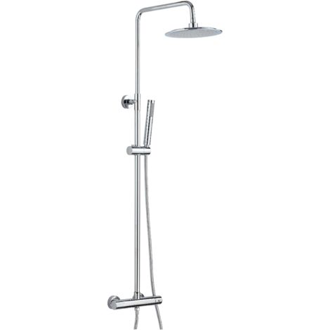 Colonna doccia termostatica versione tonda Damast Sally 12448 Cromo - Termostatico (1/3)
