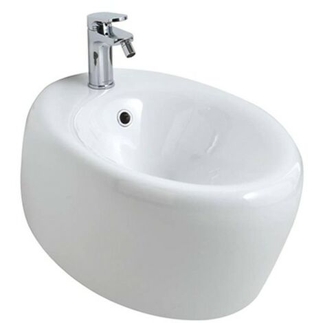 Bidet Touch sospeso cm. 55x38,5 bianco lucido di Ceramica GSG