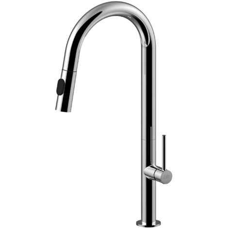 Miscelatore lavello alto con canna orientabile Paffoni CH185CR  Cromo