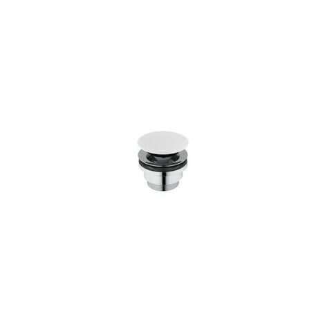 Piletta click clack per lavabo senza troppo pieno tappo in