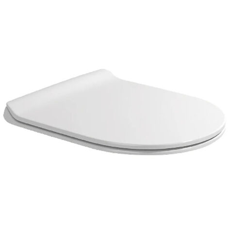 FLAMINIA LINK sedile slim termoindurente bianco sgancio rapito codice prod: LKCW09