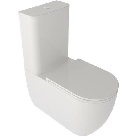 Water/bidet Like monoblocco filomuro senza brida cm. 69x36 bianco
