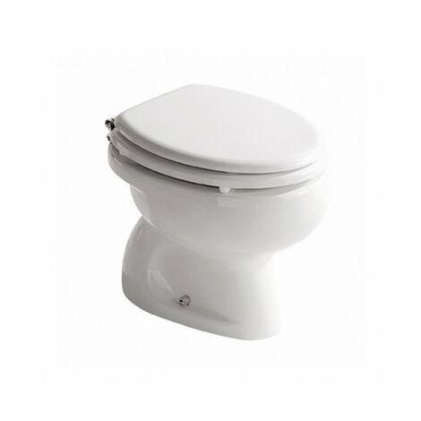 Water Infanzia scarico parete cm. 42x30 bianco lucido di Ceramica