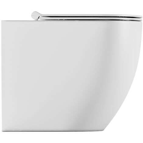 Water Form filomuro scarico traslato senza brida (rimless) cm. (1/2)