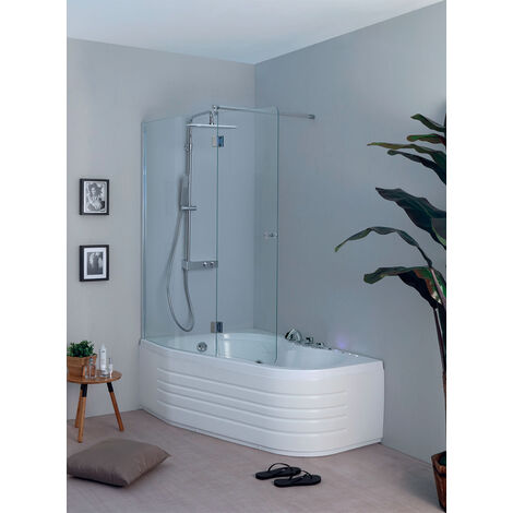 Vasca Wap combinata con box idromassaggio cm. 150x100