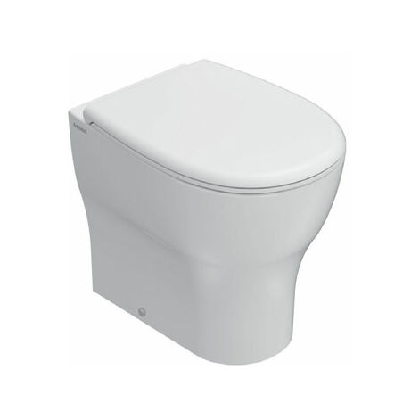 CERAMICA GLOBO Grace wc pavimento filo parete senza brida codice prod: GR003BI