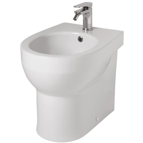 Bidet Smarty 2.0 filomuro cm. 50x35 bianco lucido di Art Ceram