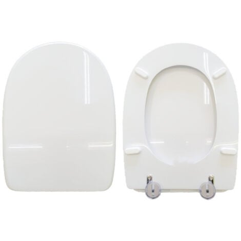 Copriwater SINUA AXA In Poliestere Laccato - Bianco Lucido, Design Moderno Per Bagno - Foto 9