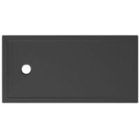 Piatto doccia 70X140 h.3 in ceramica nero opaco Docciatre Plus di