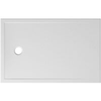 Piatto doccia 90X140 h.3 in ceramica bianco lucido Docciatre di