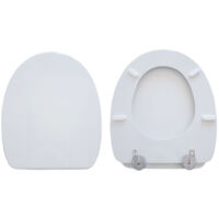Copriwater Cesame Equa compatibile in poliestere bianco