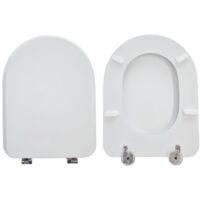 Copriwater GSI Desy compatibile in poliestere bianco