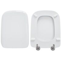 Copriwater Azzurra Adone compatibile in poliestere bianco