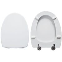 Copriwater Cesame Fenice compatibile in poliestere bianco