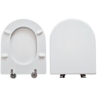 Copriwater Hidra Venus compatibile in poliestere bianco