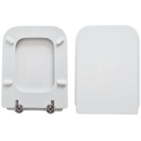 Copriwater GSI Traccia compatibile in poliestere bianco