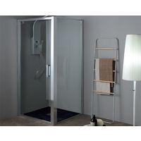 Porta doccia FPB40 in cristallo 6 mm trasparente cm. 90 con