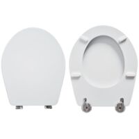Copriwater Azzurra Jubilaeum compatibile in poliestere bianco