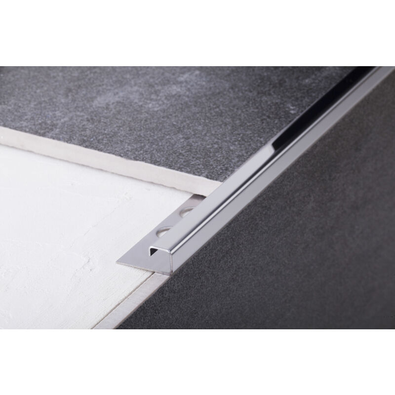 Fliesenprofil QUADRO 11 mm (chrom)