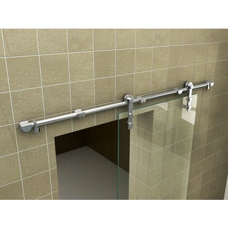 Glas-Schiebetür CLEAR in 77,5 x 205 cm