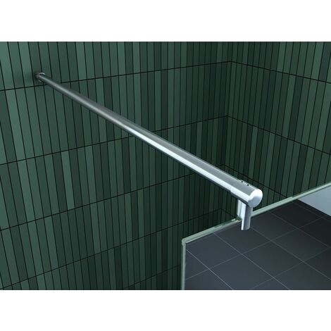 10 mm Spiegelglas Duschtrennwand FREE-MIRROR 100 x 200 cm