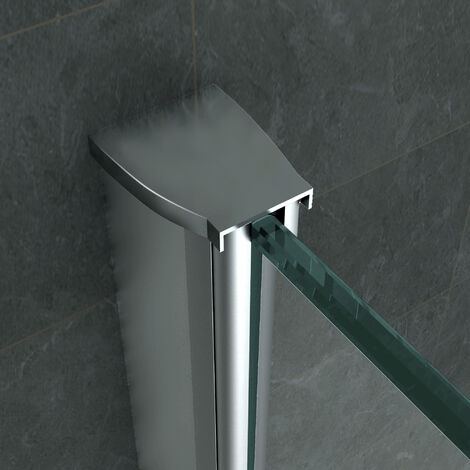 Duschtrennwand 160x200 Cm, 10 Mm ESG-Sicherheitsglas – Satiniert & Pflegeleicht, Freistehend