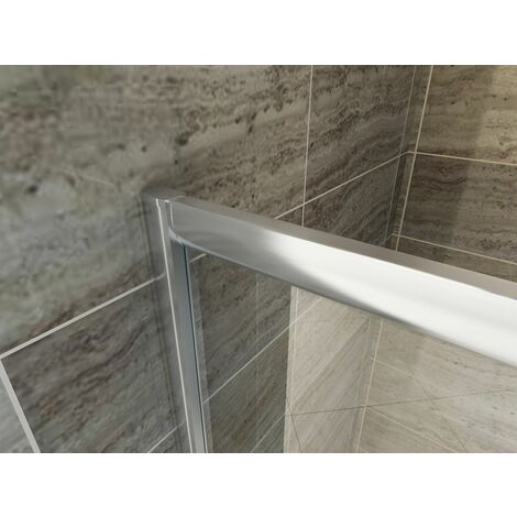 Duschkabine JUNISO-Q 80 x 80 x 190 cm ohne Duschtasse