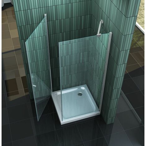 Duschkabine CASA-ONE 80 x 80 x 190 cm ohne Duschtasse