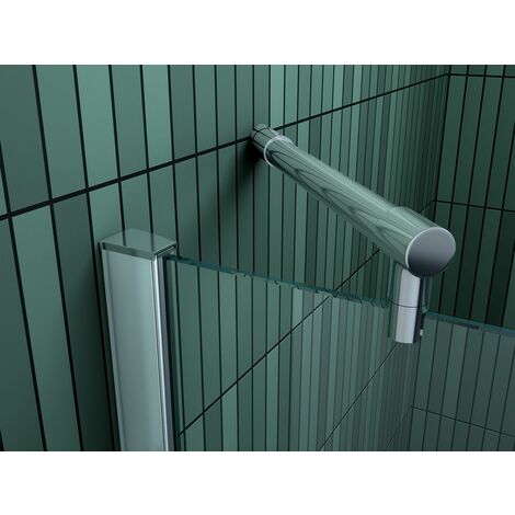 U-Duschkabine INCLUDO 100 x 80 x 195 cm ohne Duschtasse