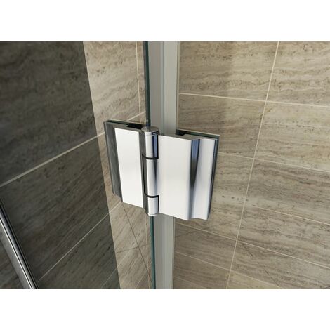 Duschkabine NORMA 120 x 80 x 190 cm ohne Duschtasse