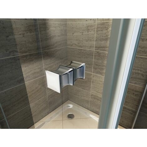 Duschkabine NORMA 120 x 80 x 190 cm ohne Duschtasse