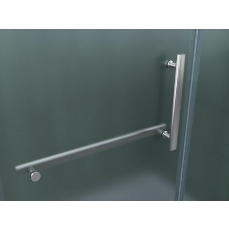 Duschkabine ELLIPTO 120 x 90 x 195 cm ohne Duschtasse