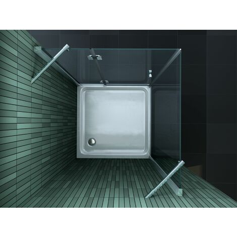 Duschkabine SILL 90 x 90 x 180 cm ohne Duschtasse