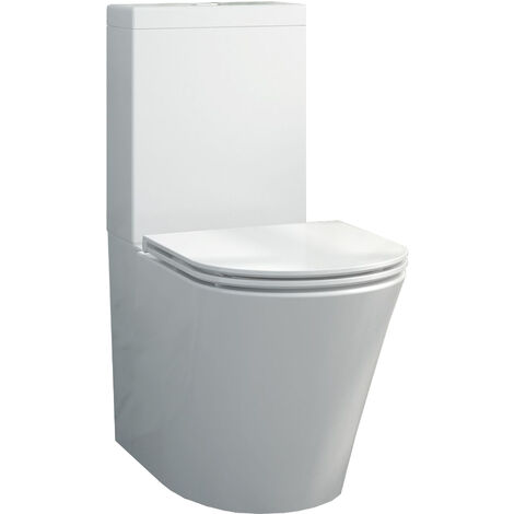 Stand-WC inkl. Spülkasten und Soft-Close Sitz BTWS-6012