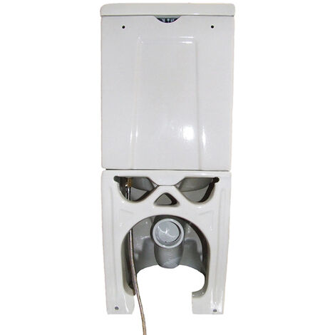 Stand-WC inkl. Spülkasten und Soft-Close Sitz BTWS-6012