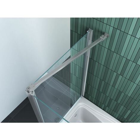 Eck-Duschtrennwand INTREXO 70 (Badewanne)